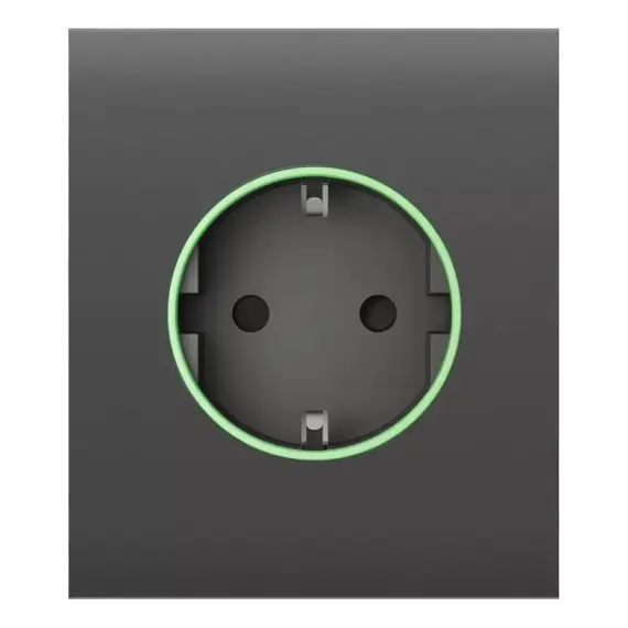 AJAX SYSTEMS Ajax CenterCover (basic) előlap Outlet (type F) intelligens aljzathoz, szürke